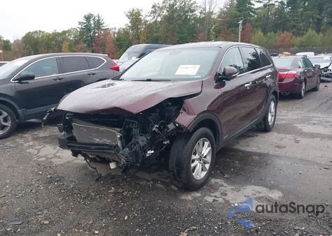 2019 Kia Sorento 2.4L Lx z USA, uszkodzony, nr VIN 5XYPGDA34KG448765